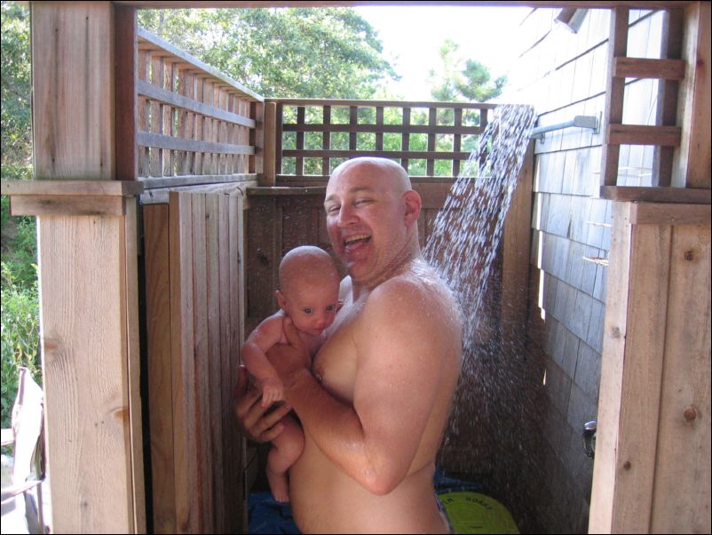 Outdoor shower
